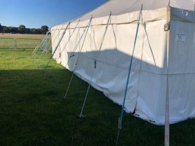 Complete 30ft x 60ft Traditional Pole Marquee - 2