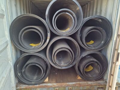 Quantity of Weholite Culvert 6m Plastic Pipe