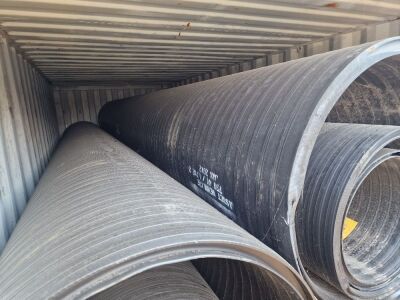 Quantity of Weholite Culvert 6m Plastic Pipe - 2