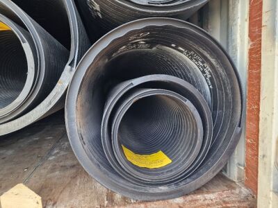 Quantity of Weholite Culvert 6m Plastic Pipe - 3