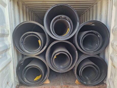 Quantity of Weholite Culvert 6m Plastic Pipe