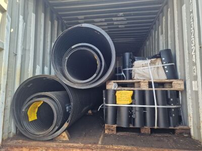 Quantity of Weholite Culvert 6m Plastic Pipe