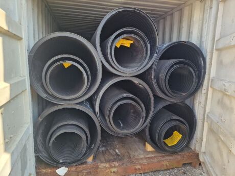 Quantity of Weholite Culvert 6m Plastic Pipe