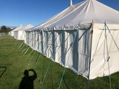 Complete 30ft x 60ft Traditional Pole Marquee - 6