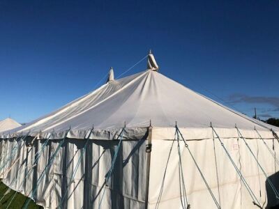 Complete 30ft x 60ft Traditional Pole Marquee - 8