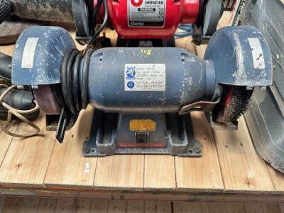 Record SM115 240V Bench Grinder