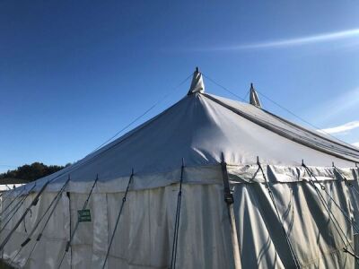 Complete 30ft x 60ft Traditional Pole Marquee - 12