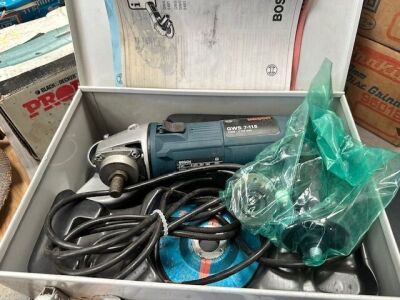 Bosch GWS 7-115 240V 115mm Angle Grinder