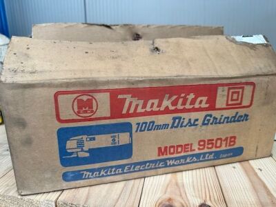 Makita 240V Model 9501B 100mm Disc Grinder