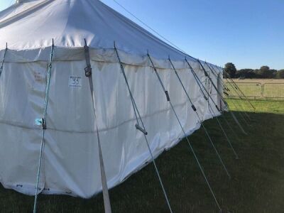 Complete 30ft x 60ft Traditional Pole Marquee - 14