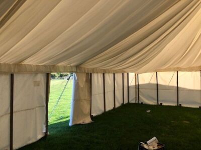 Complete 30ft x 60ft Traditional Pole Marquee - 19