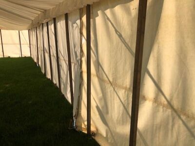 Complete 30ft x 60ft Traditional Pole Marquee - 37