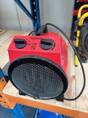 Igenix 3KW 240V Fan Heater