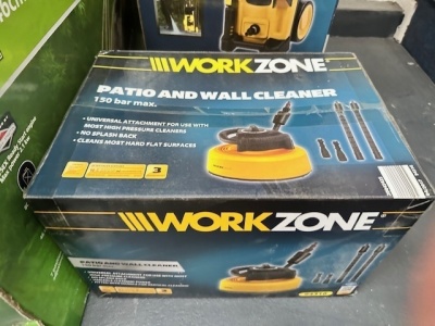 Unused Workzone Pressure Washer and Patio Cleaner Attachment - 3