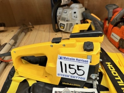 Unused McCulloch M4 240v Chainsaw - 5