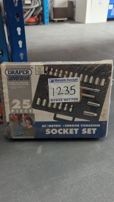 Draper Silverdrive 25 Piece Socket Set