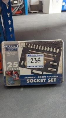 Draper Silverdrive 25 Piece Socket Set