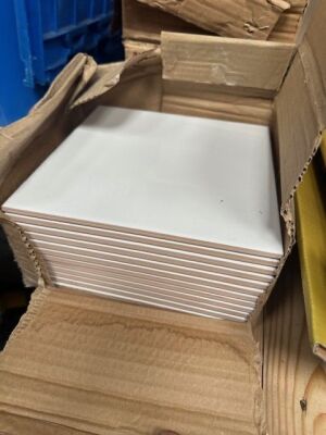 Quantity of Various White Tiles - 2