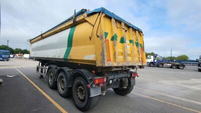 2008 Benalu Triaxle Aggregate Alloy Tipping Trailer  - 4