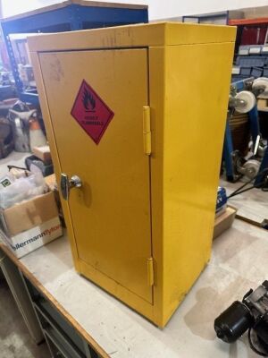 Lockable COSHH Cupboard - 2