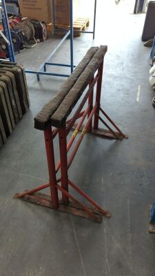 Pair of Height Adjustable Trestles