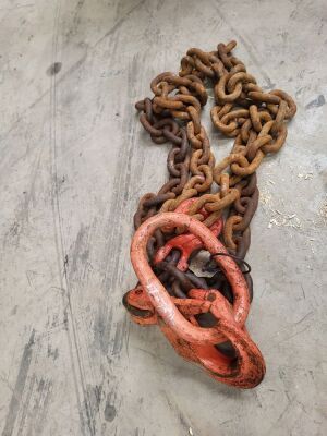 Single Leg Heavy Duty Lifting Chain + Clutch