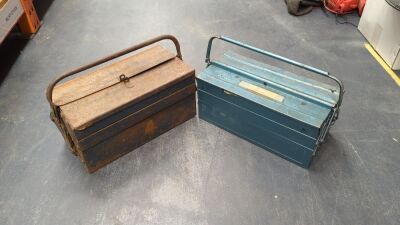 Two Metal Boxes