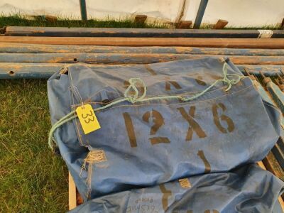 Complete 20ft x 50ft Traditional Push Up Marquee - 7