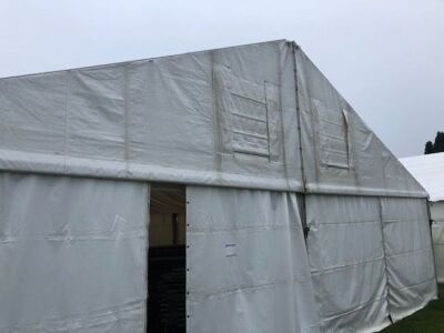 Complete 10m x 20m (33ft x 60ft) Aluminium Framed Marquee - 2