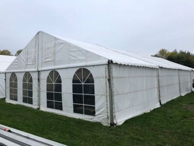 Complete 10m x 20m (33ft x 60ft) Aluminium Framed Marquee - 4