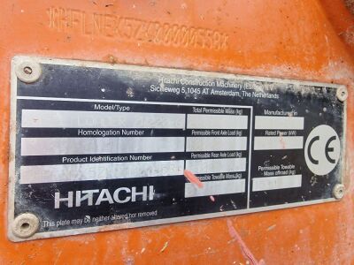 2021 Hitachi ZW220-6 Wheeled Loader - 20