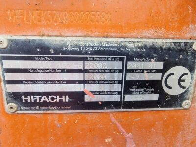 2021 Hitachi ZW220-6 Wheeled Loader - 21