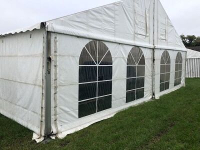 Complete 10m x 20m (33ft x 60ft) Aluminium Framed Marquee - 8