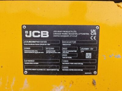 2022 JCB JS20MH SV Wheeled Material Handler  - 25