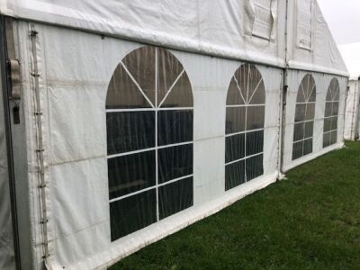 Complete 10 x 20m (33ft x 60ft) Aluminium Framed Marquee - 10