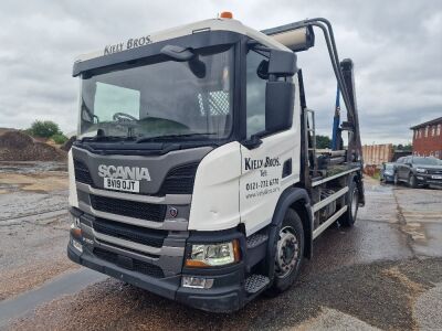 2019 Scania P250 4x2 Telescopic Skip Loader