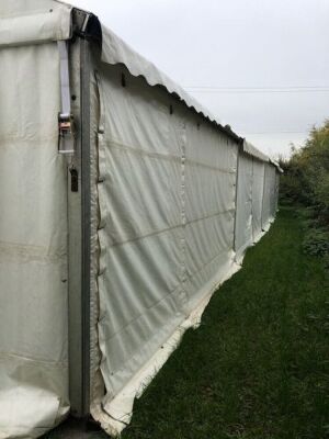 Complete 10 x 20m (33ft x 60ft) Aluminium Framed Marquee - 12