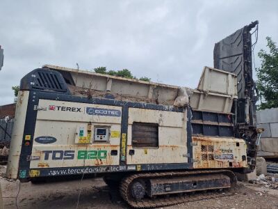 2019 Terex Ecotec TDS820 Slow Speed Shredder 