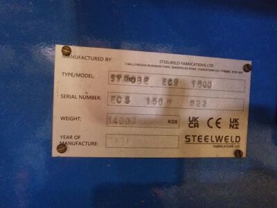 2021 Steelweld Strobe ECS1500 Tracked Eddie Current Separator - 8