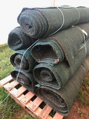 7 x Rolls 6' x 50' Green Matting - 2