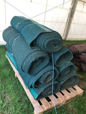 7 x Rolls 6' x 50' Green Matting - 3