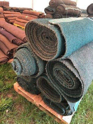 7 x Rolls 6' x 50' Green Matting - 4