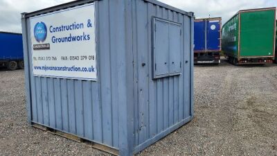 10ft x 8ft Anti Vandal Office Cabin