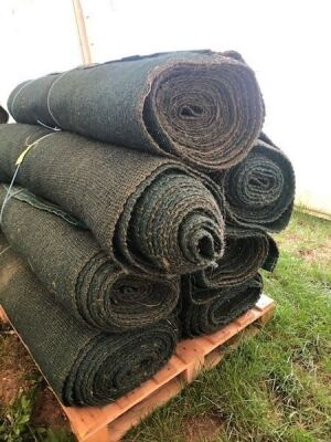 7 x Rolls 6' x 50' Green Matting - 7