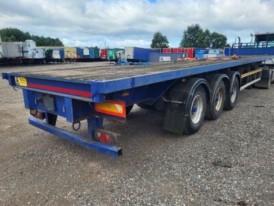 2005 SDC Triaxle Extendable Flat Trailer - 4