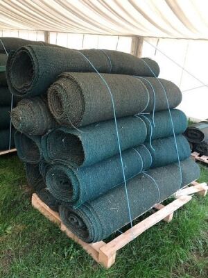 9 x Rolls 6' x 60' Green Matting - 3