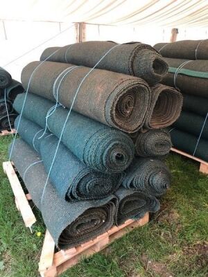 9 x Rolls 6' x 60' Green Matting - 4