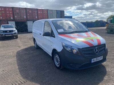 2019 Mercedes Vito Fitters Van