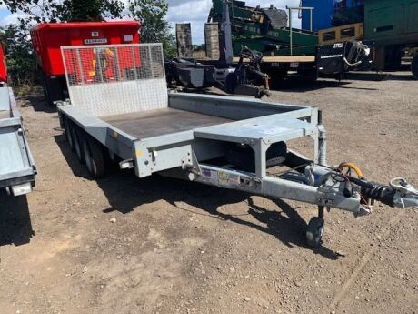 2023 Ifor Williams Triaxle 3500kg Drawbar Plant Trailer