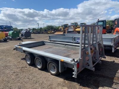 2023 Ifor Williams Triaxle 3500kg Drawbar Plant Trailer - 3